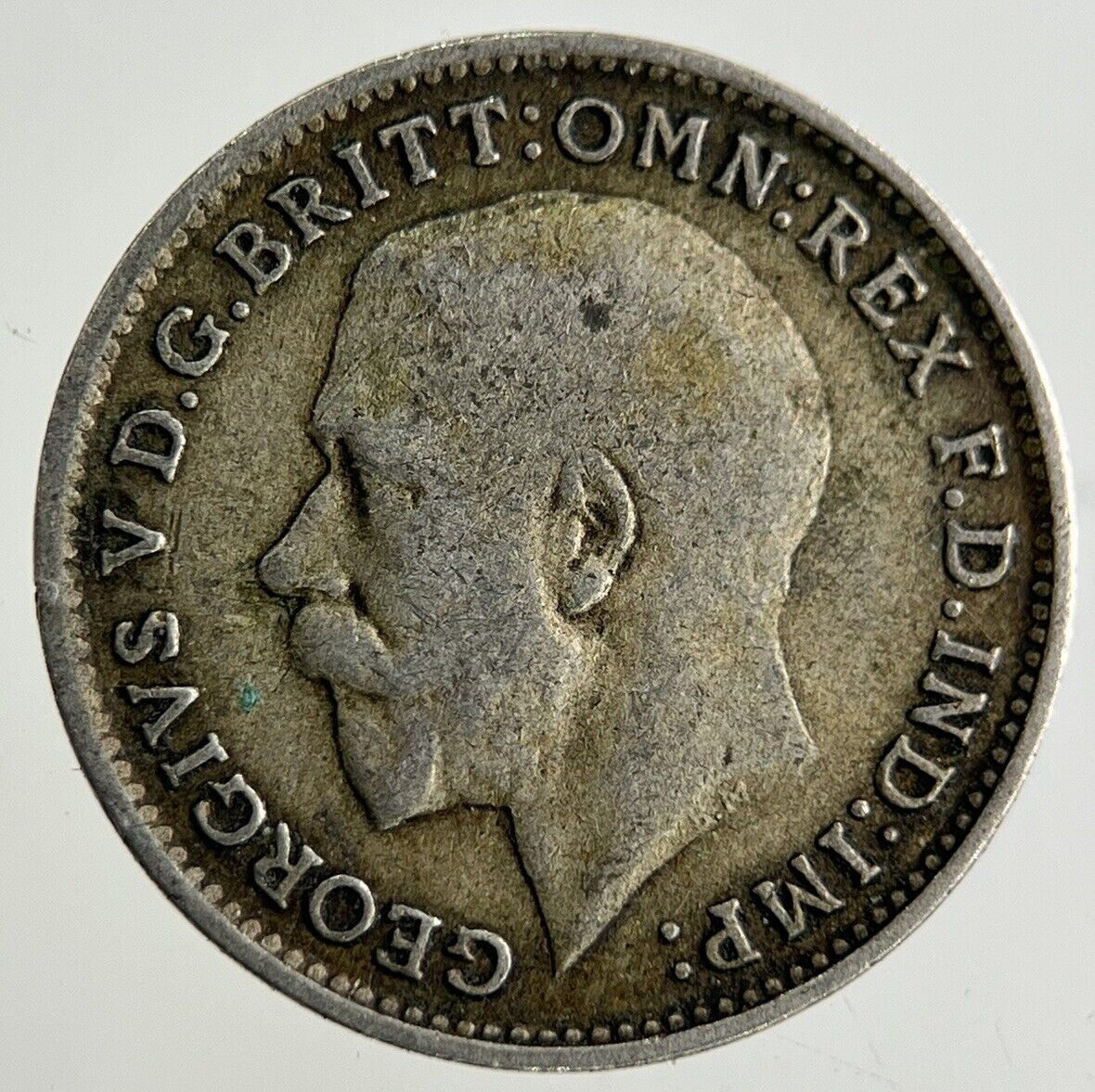1920 George V Threepence Silver Coin | Fine Collectable Grade