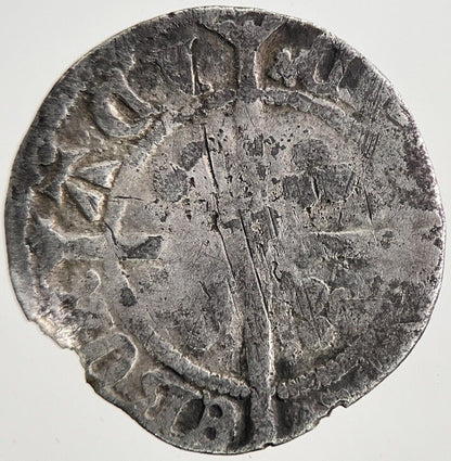 1279 - 1307 Edward I 1st Medieval Hammered Silver Penny Coin | a6592