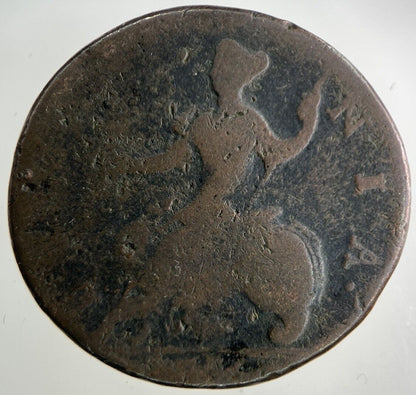 1754 George II 2nd Half - Penny Coin | Collectable Grade