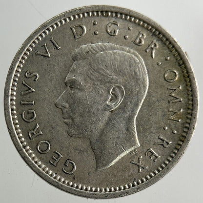 1937 George VI Threepence Silver Coin | Very High Grade