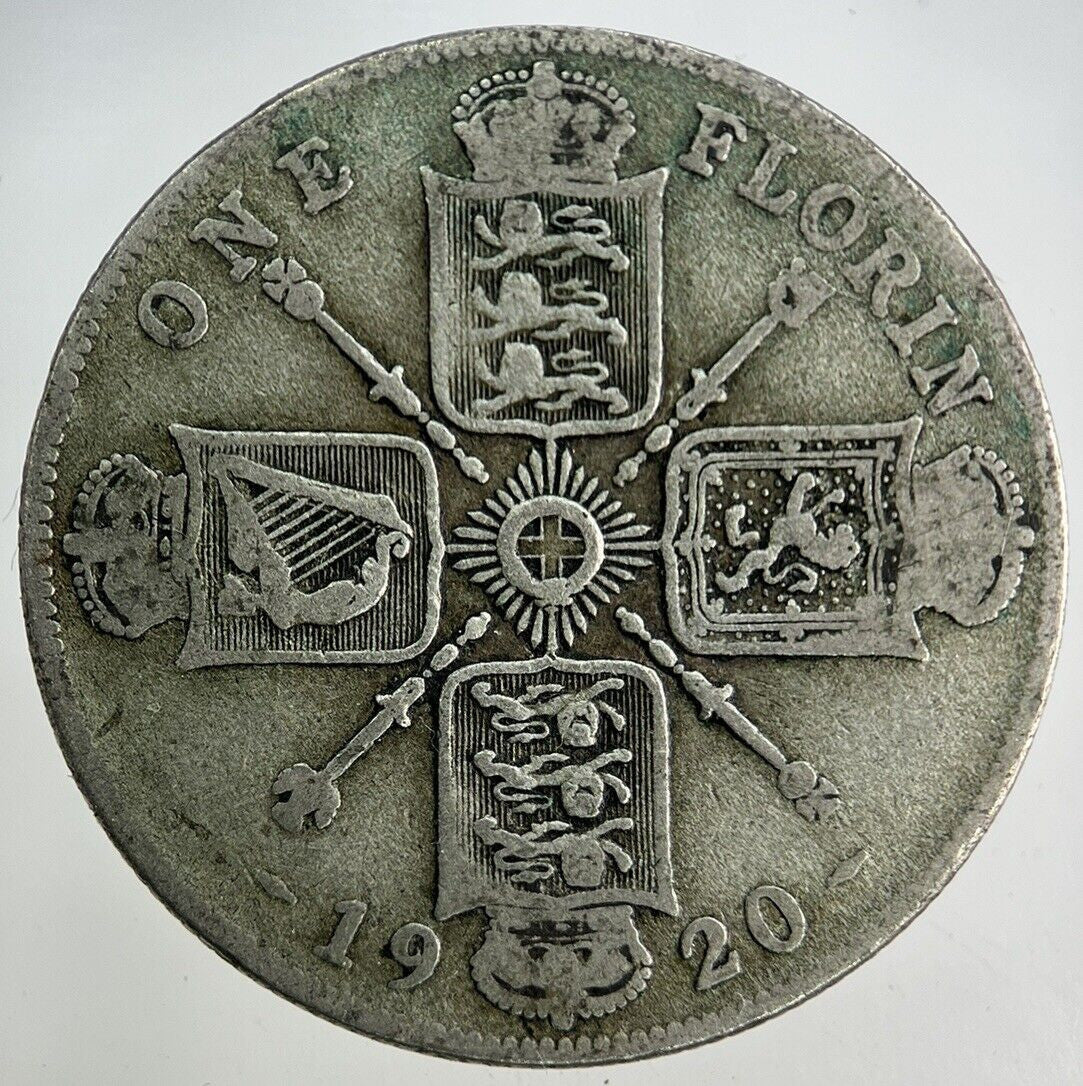 1920 George V Florin Silver Coin | Collectable Grade
