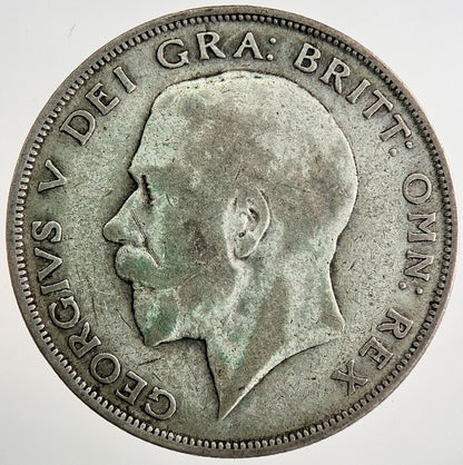 1923 George V Half - Crown Silver Coin | Collectable Grade | a8120