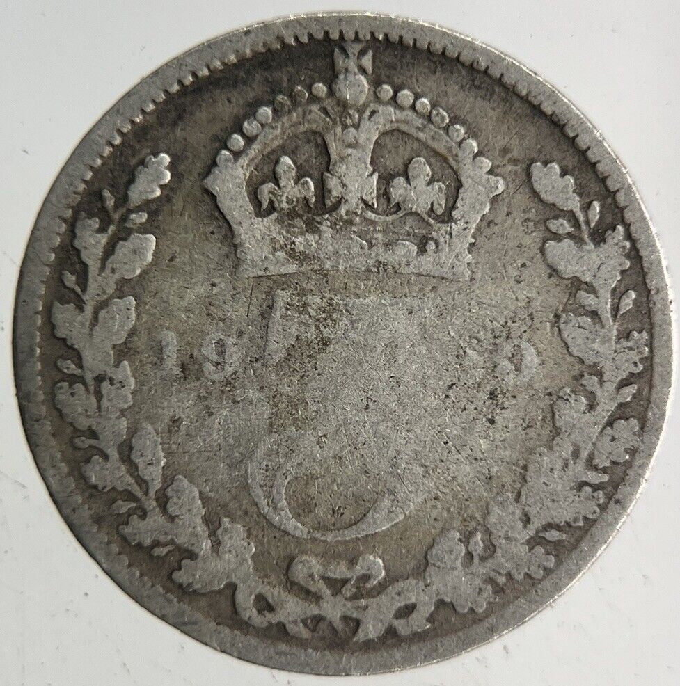 1900 Victoria Threepence Silver Coin | Collectable Grade