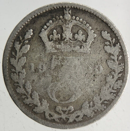 1900 Victoria Threepence Silver Coin | Collectable Grade