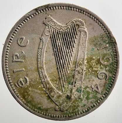 1964 Irish Shilling Bull Coin | Very High Grade | a7973