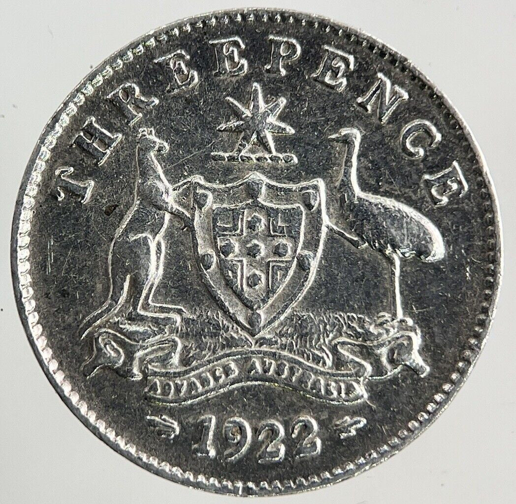 1922 Australia Threepence Silver Coin | Collectable Grade