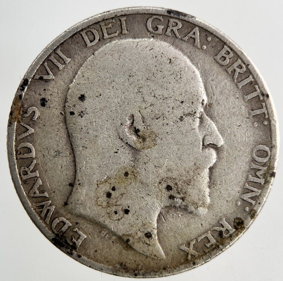 1902 Edward VII One Shilling Silver Coin | Collectable Grade