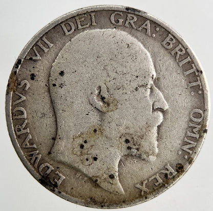 1902 Edward VII One Shilling Silver Coin | Collectable Grade
