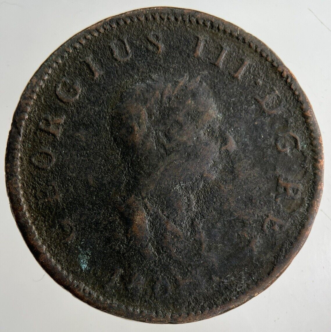 1806 George III 3rd Half-Penny Coin | Collectable Grade