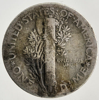 1925 US USA Mercury One Dime Silver Coin | Collectable Grade