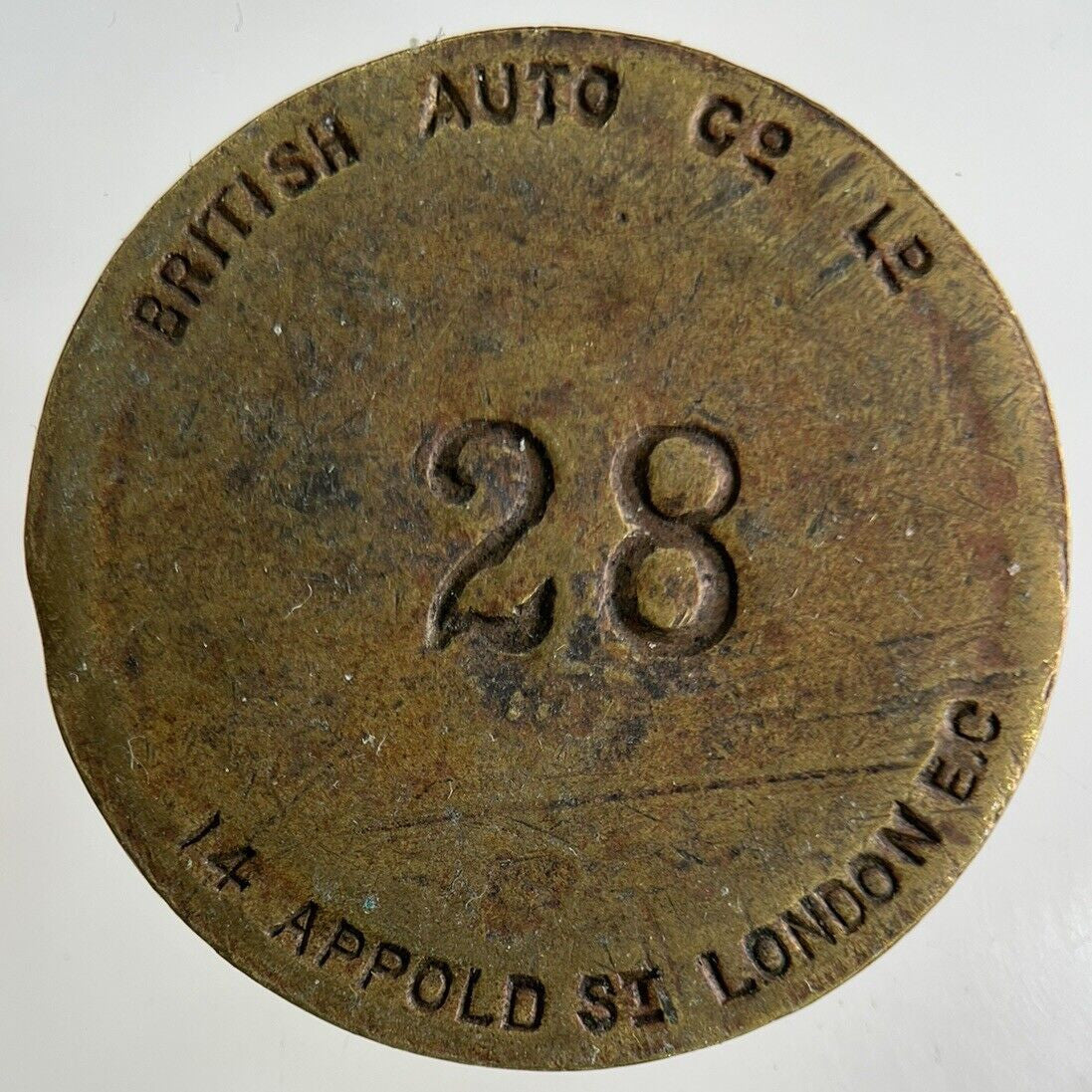 British Auto Co Ltd London Token Coin | Collectable Grade
