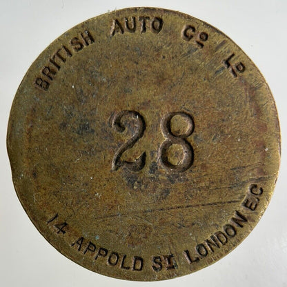 British Auto Co Ltd London Token Coin | Collectable Grade