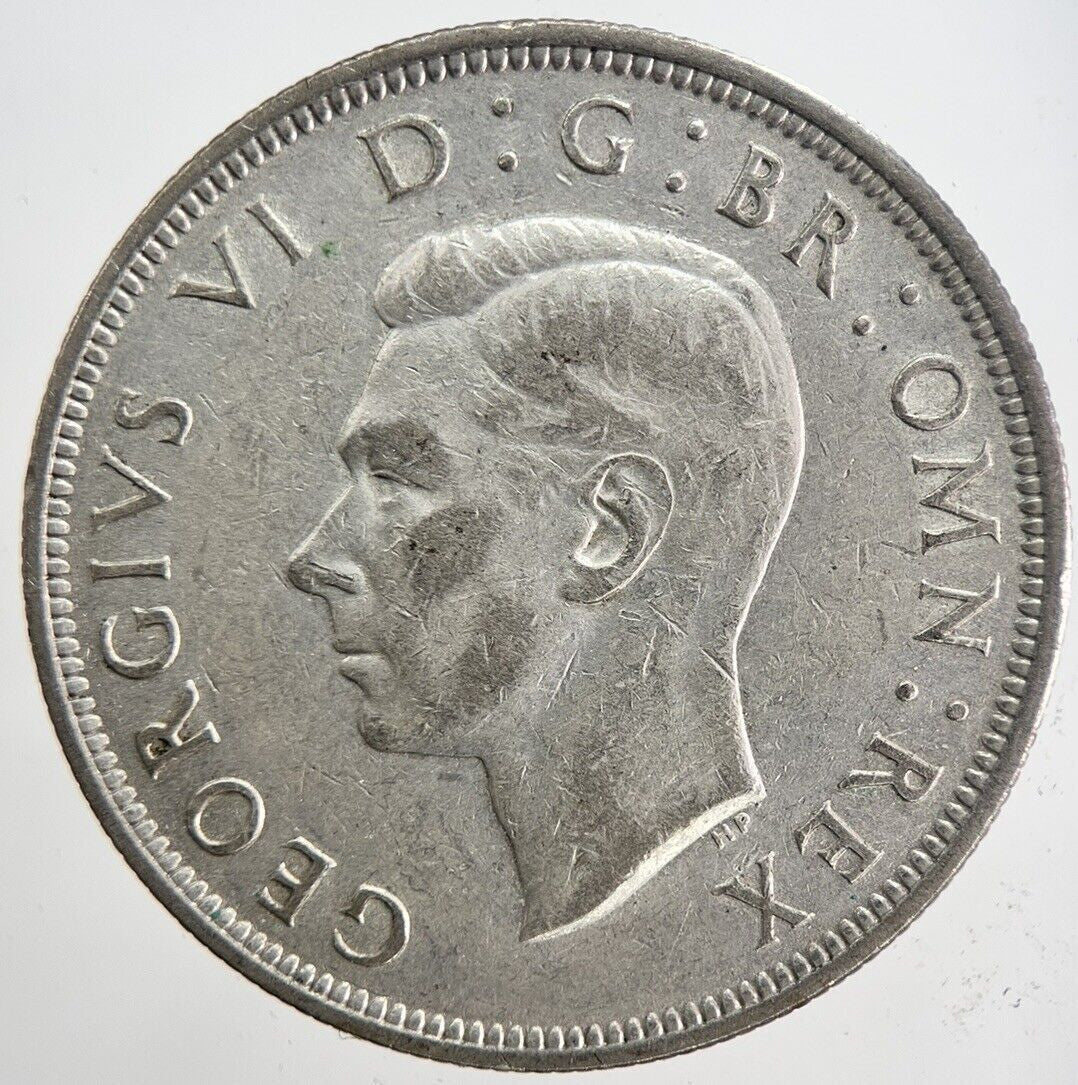 1944 George VI Half - Crown Silver Coin | Fine Collectable Grade | a6212