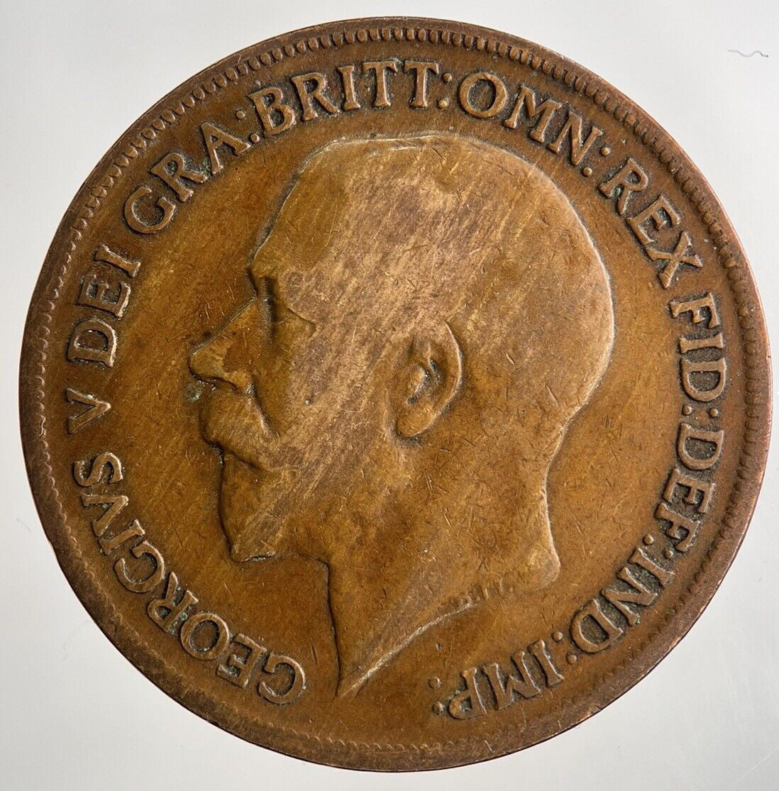1920 George V One Penny Coin | Collectable Grade
