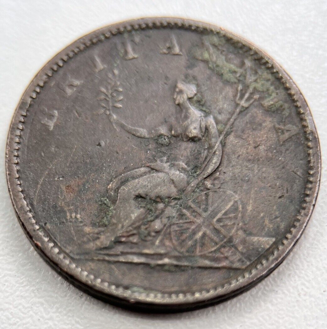 1806 George III 3rd Half - Penny Coin | Fine Collectable Grade | a3365