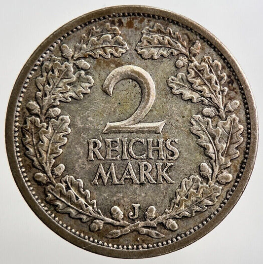 1926 - J Germany 2 Mark Silver Coin | Collectable Grade | a3984