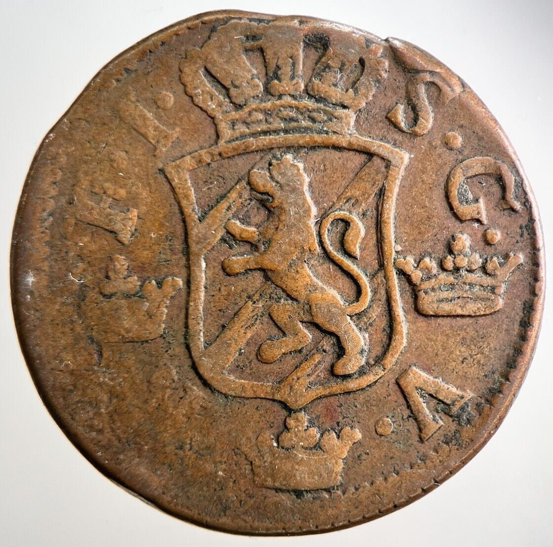 1747 Sweden Two 2 Ore Coin | Collectable Grade | a3118
