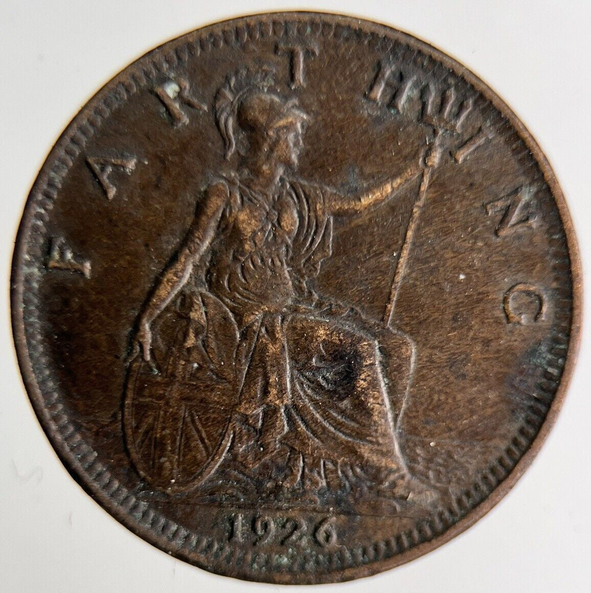 1926 George V Farthing Coin | Very High Grade