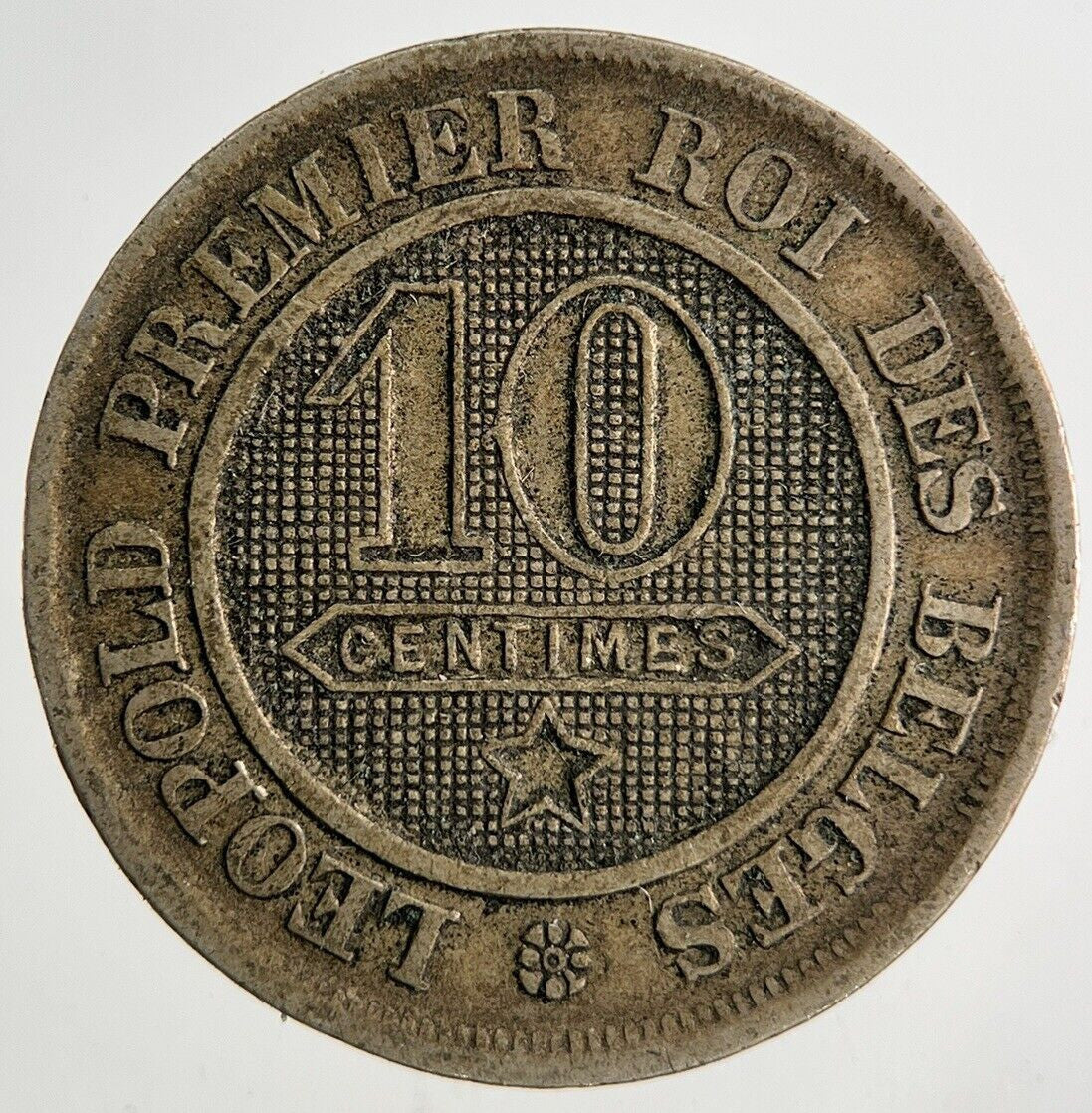 1864 Belgium 10 Centimes Coin | Collectable Grade