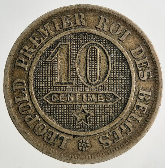 1864 Belgium 10 Centimes Coin | Collectable Grade