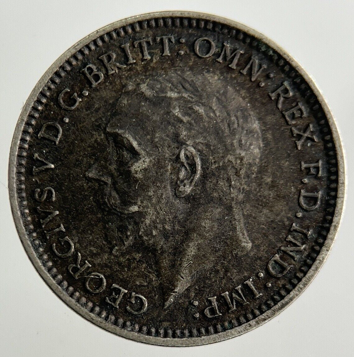 1933 George V Threepence Silver Coin | Very High Grade