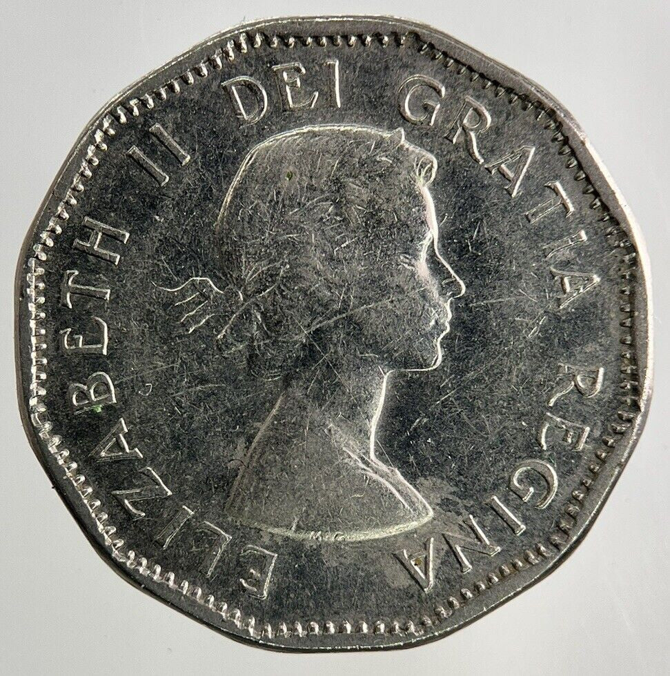 1957 Canada 5 Cents Coin | Fine Collectable Grade