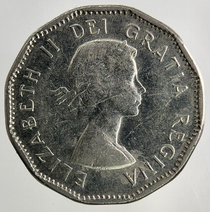 1957 Canada 5 Cents Coin | Fine Collectable Grade