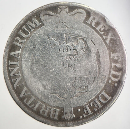 1819 George III 3rd Half Crown Silver Coin | Fair Grade | a7412