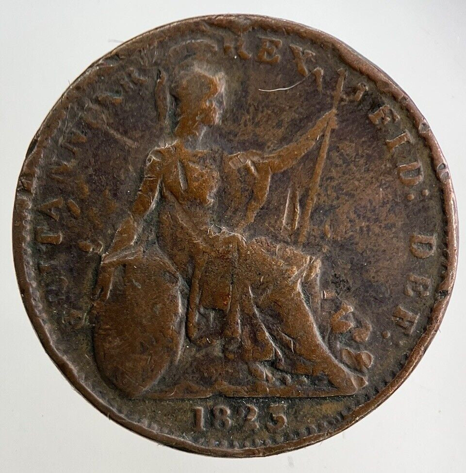 1825 George IV Farthing Coin | Fine Collectable Grade