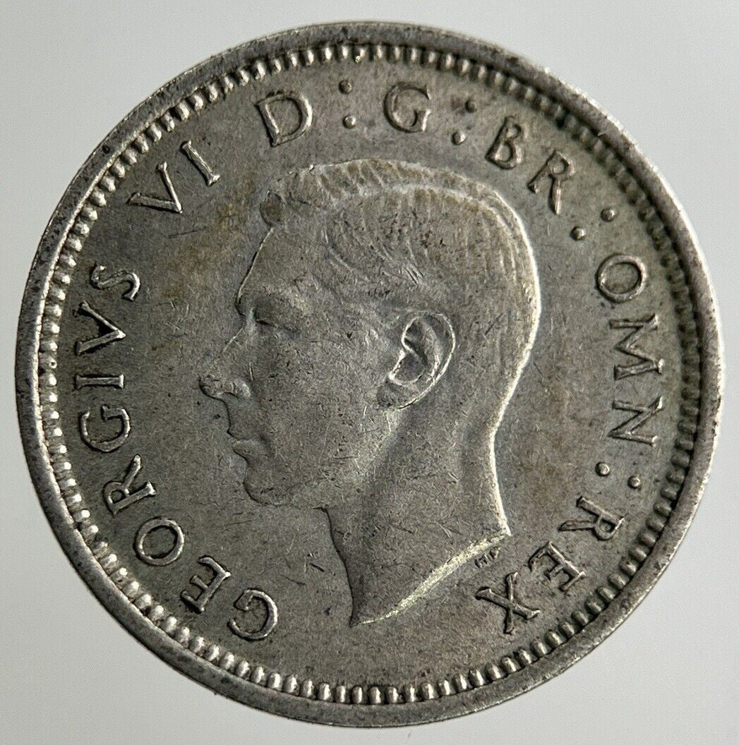 1938 George VI Threepence Silver Coin | Fine Collectable Grade