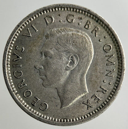 1938 George VI Threepence Silver Coin | Fine Collectable Grade