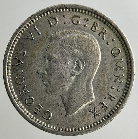 1938 George VI Threepence Silver Coin | Fine Collectable Grade