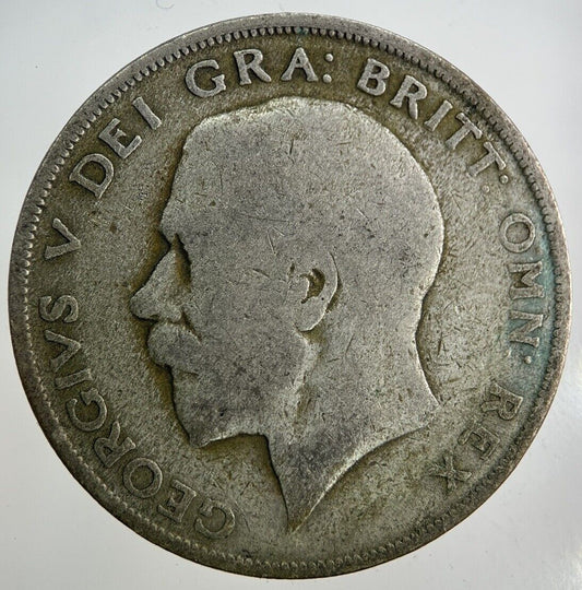 1921 George V Half - Crown Silver Coin | Collectable Grade