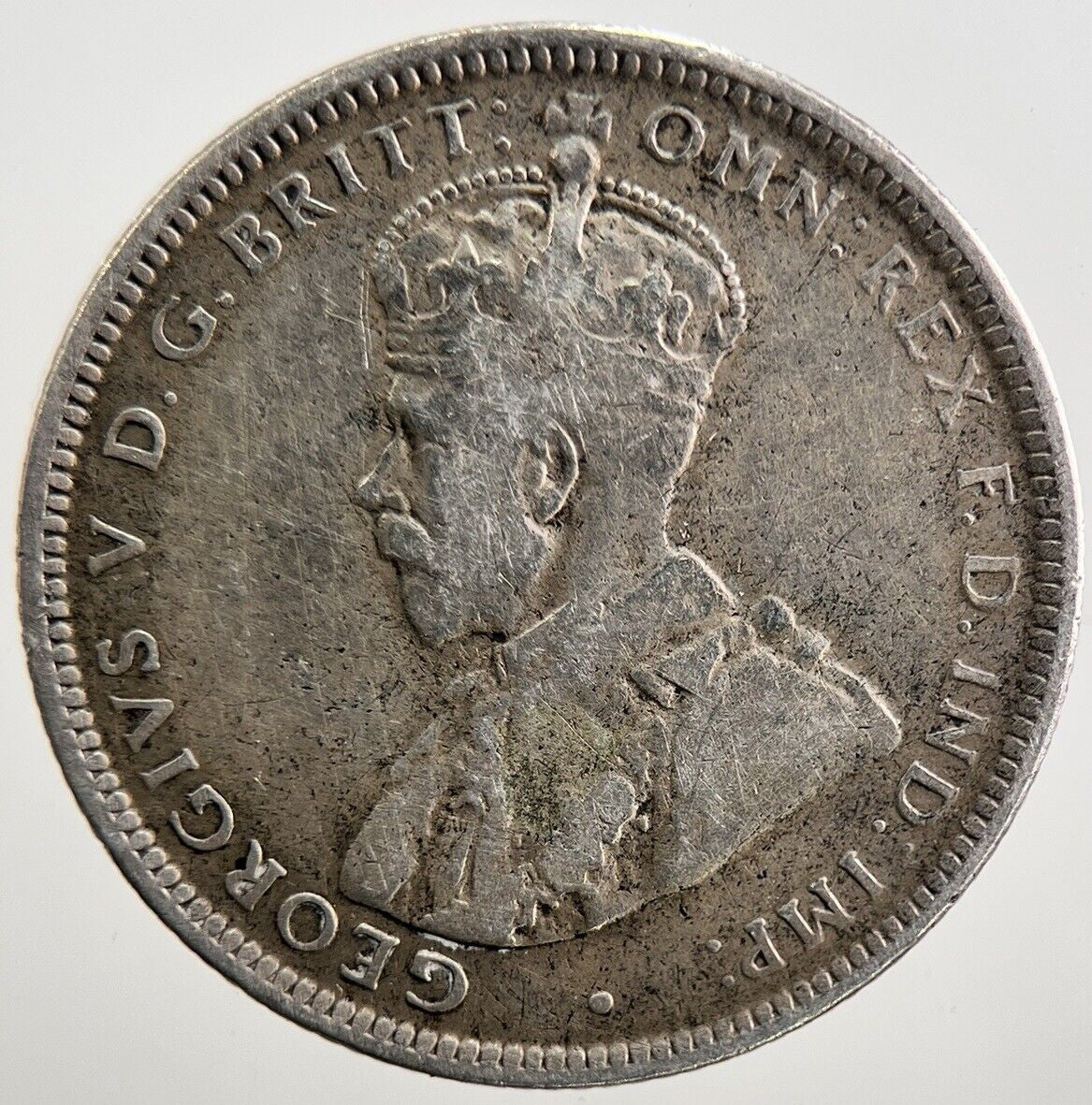 1914 Australia One Shilling Silver Coin | Collectable Grade | a3796