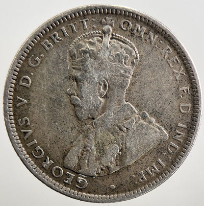 1914 Australia One Shilling Silver Coin | Collectable Grade | a3796