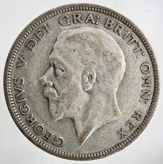 1935 George V Half - Crown Silver Coin | Fine Collectable Grade