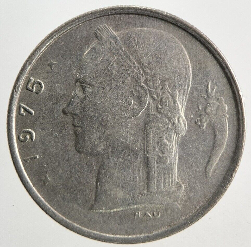 1975 Belgium 1 Franc Coin | Fine Collectable Grade