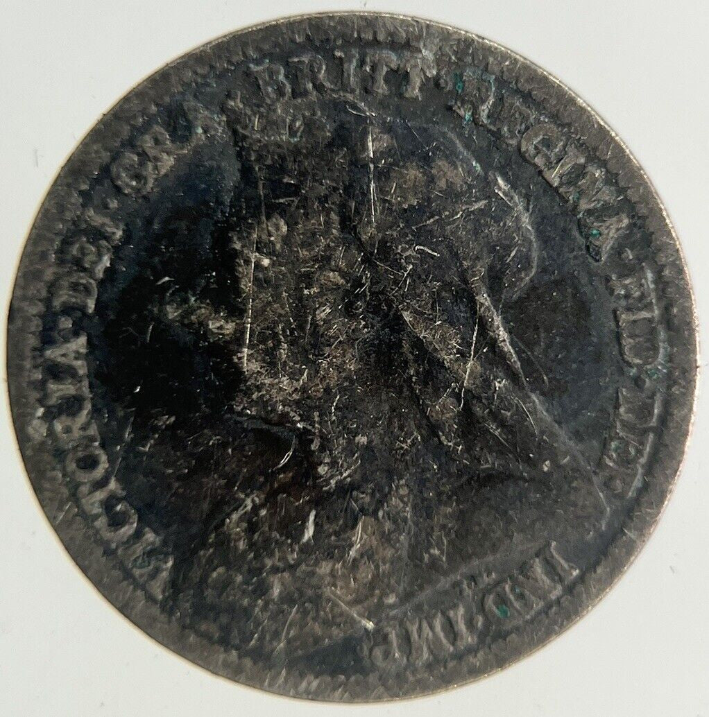 1899 Victoria Threepence Silver Coin | Collectable Grade