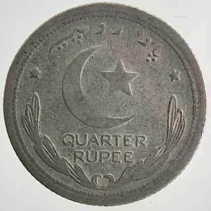 1948 Pakistan 1/4 Quarter Rupee Coin | Collectable Grade