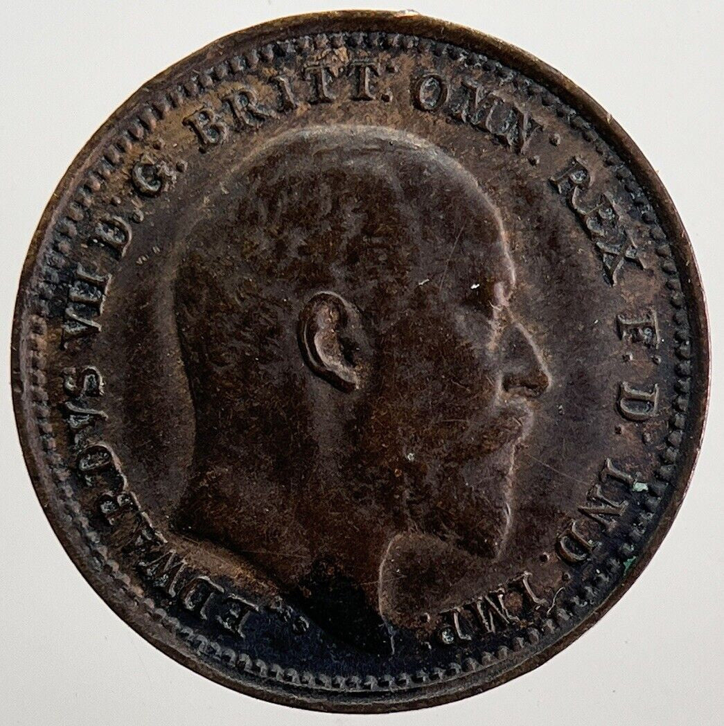 1902 Edward VII 1/3 One Third Farthing Coin | Very Fine Grade | a5625