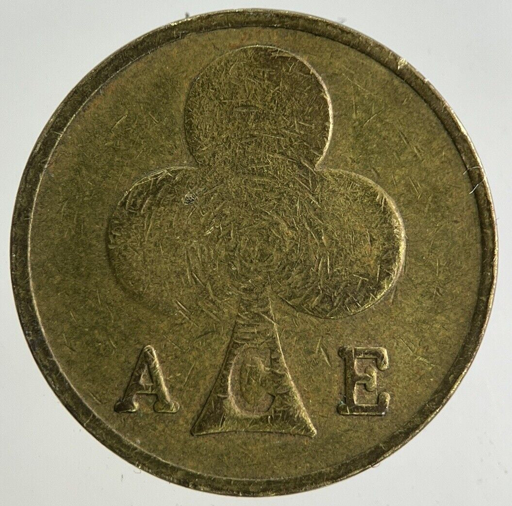Old Vintage Ace London Bikers Cafe Token Coin | Fine Collectable Grade