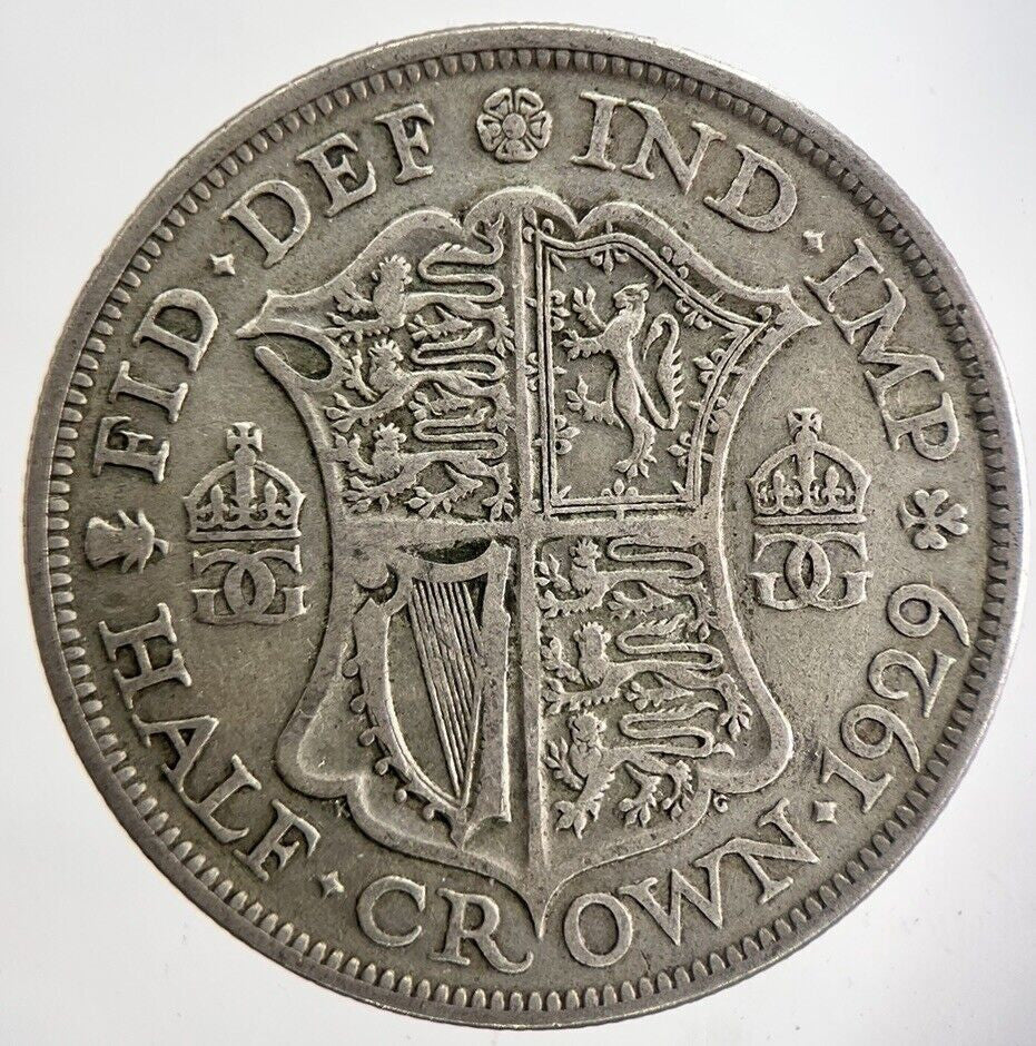 1929 George V Half-Crown Silver Coin | Collectable Grade
