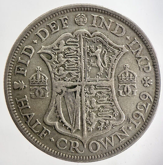 1929 George V Half-Crown Silver Coin | Collectable Grade