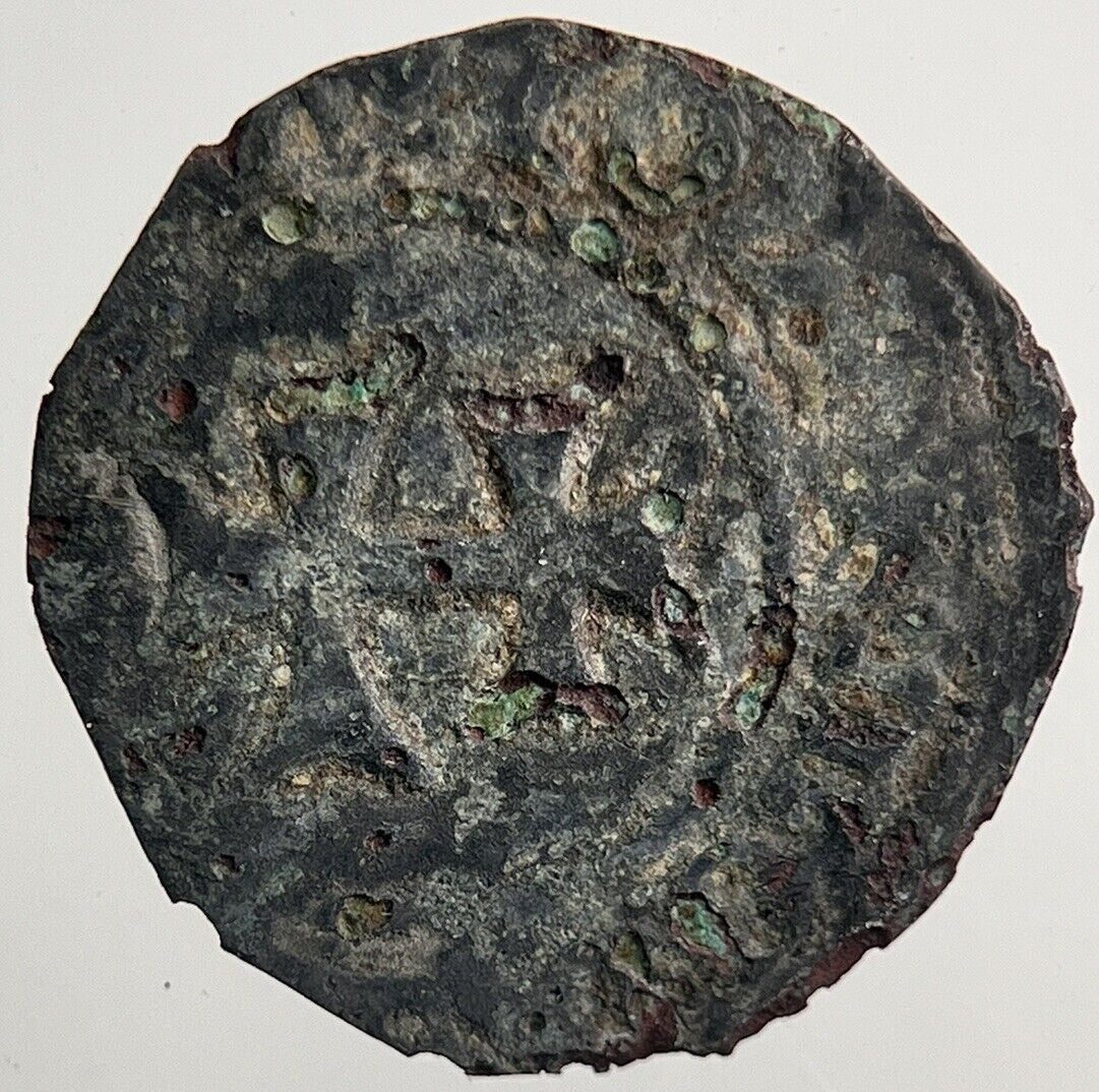 Medieval Malta Crusades Double Cross Silver Coin | Collectable Grade | a5583