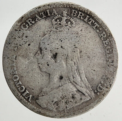1891 Victoria Threepence Silver Coin | Collectable Grade