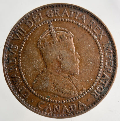1909 Canada One Cent Coin | Fine Collectable Grade