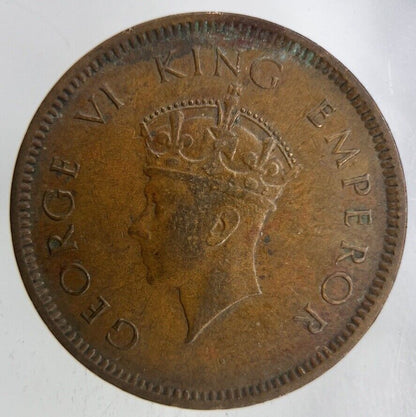 1939 India 1/4 Quarter Anna Coin | Fine Collectable Grade