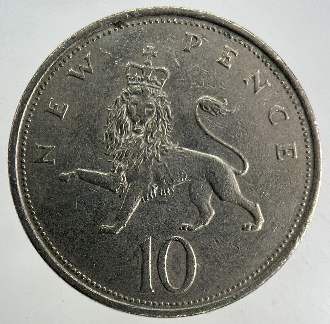 1968 Elizabeth II 2nd 10p Ten - Pence Coin | Fine Collectable Grade
