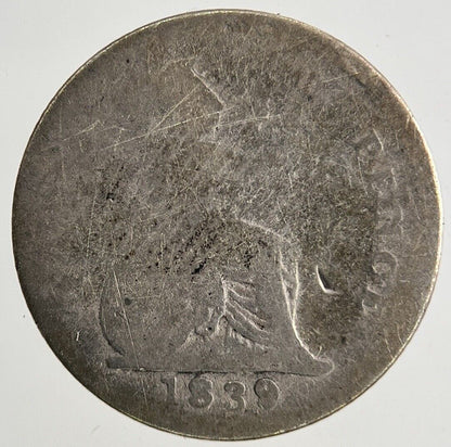 1839 Victoria Groat Four - Pence Silver Coin | Fair Grade