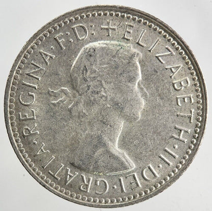 1962 Australia Silver Shilling Coin | Fine Collectable Grade